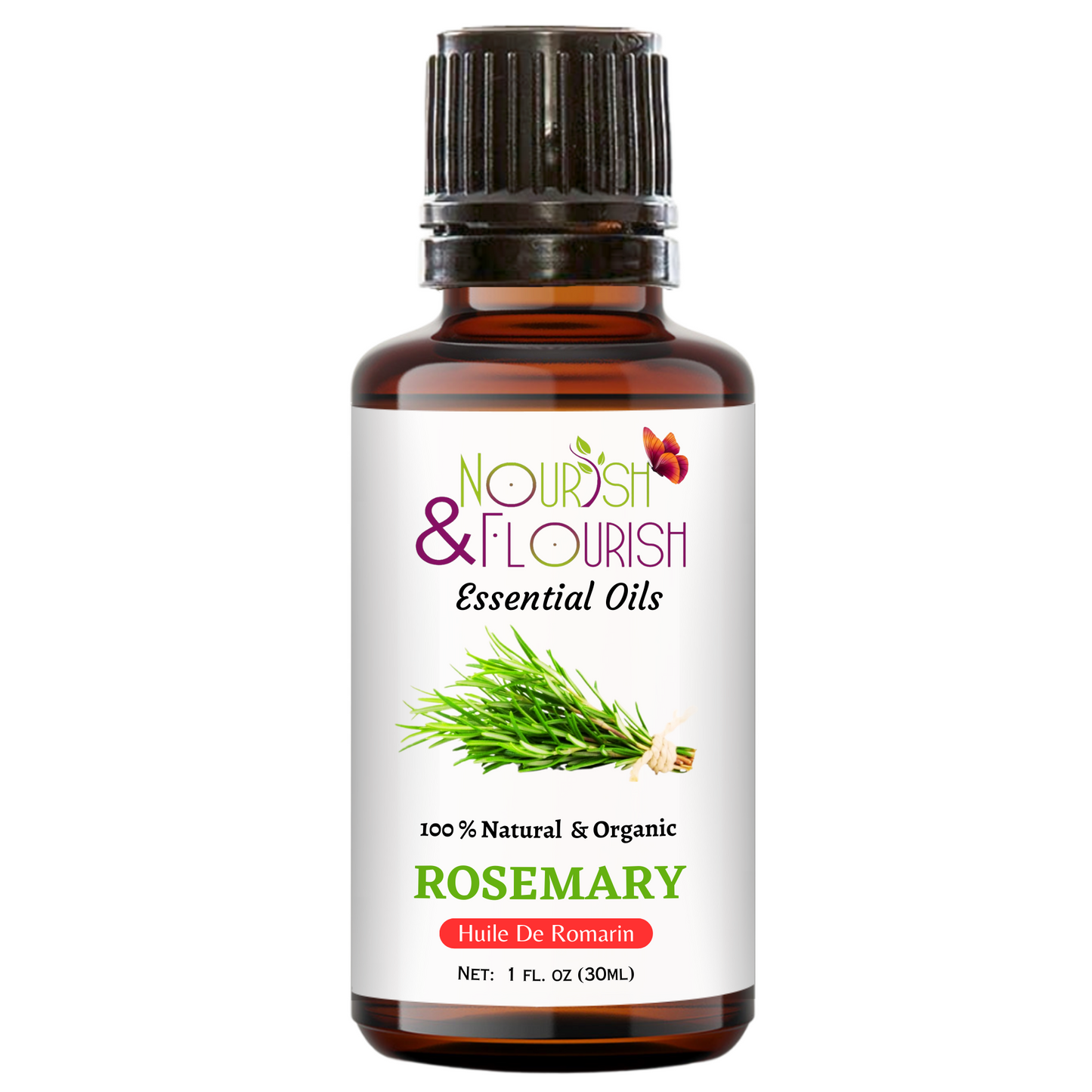 Nourish & Flourish Rosemary Essential Oil - 30 ML