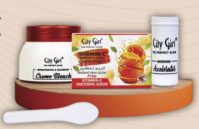 City Girl - Vitamin-C Bleach Cream Jar