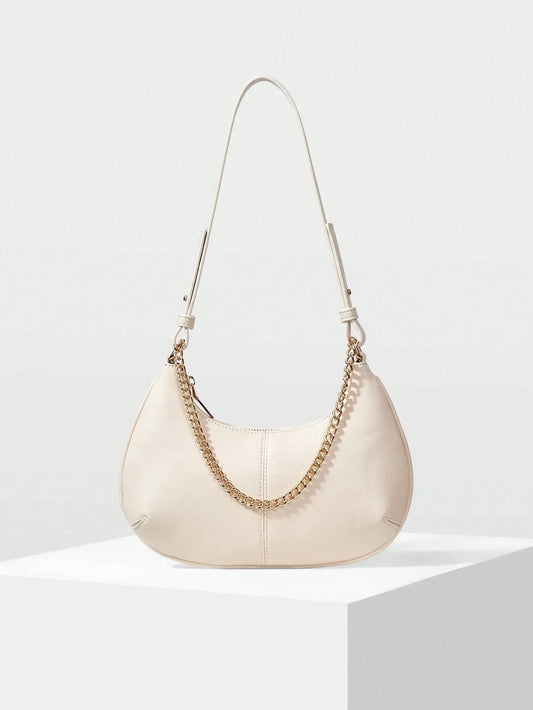 Shein - Motf Women Shoulder Bag Retro - Beige