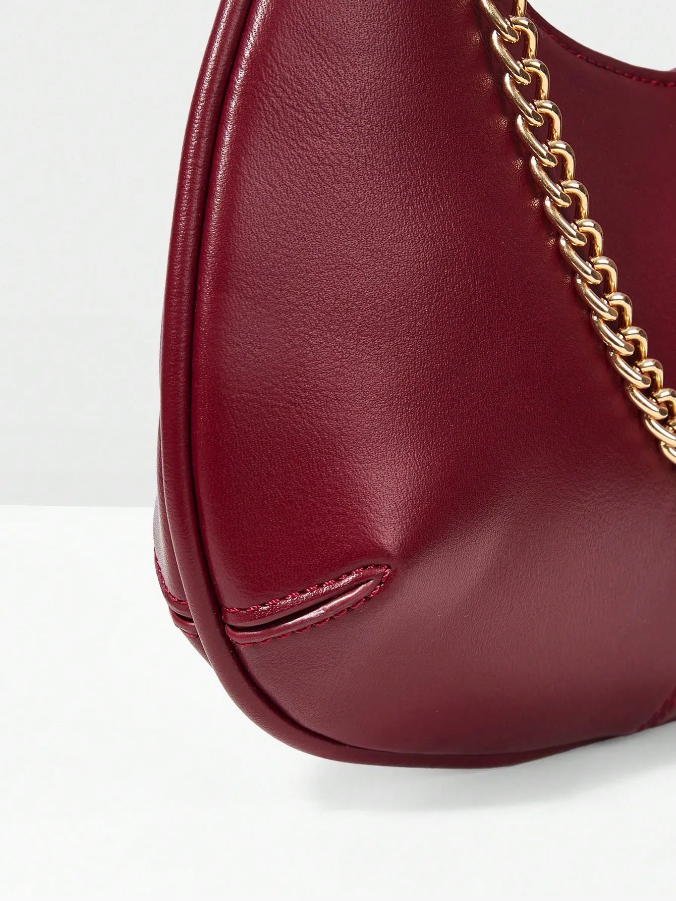 Shein - Motf Women Shoulder Bag Retro - Burgundy