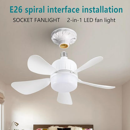 Home.Co - Fan Bulb With Remote (30w)