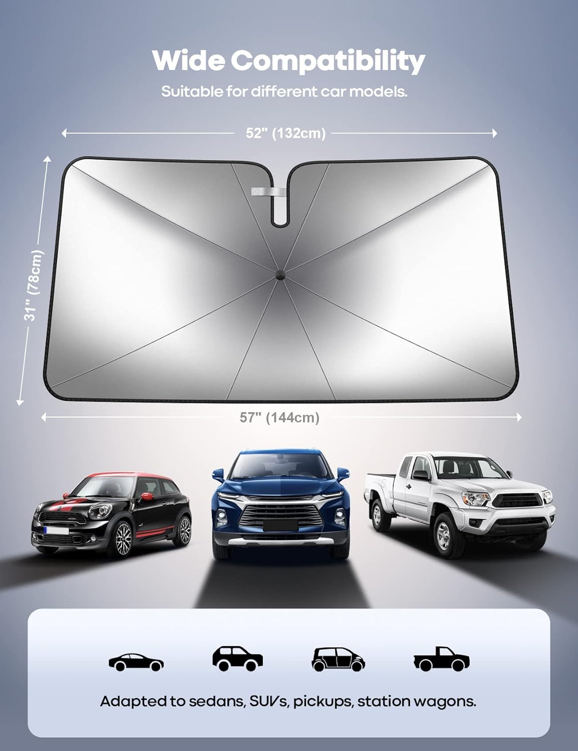 Home.Co - Car Sunshade Umbrella