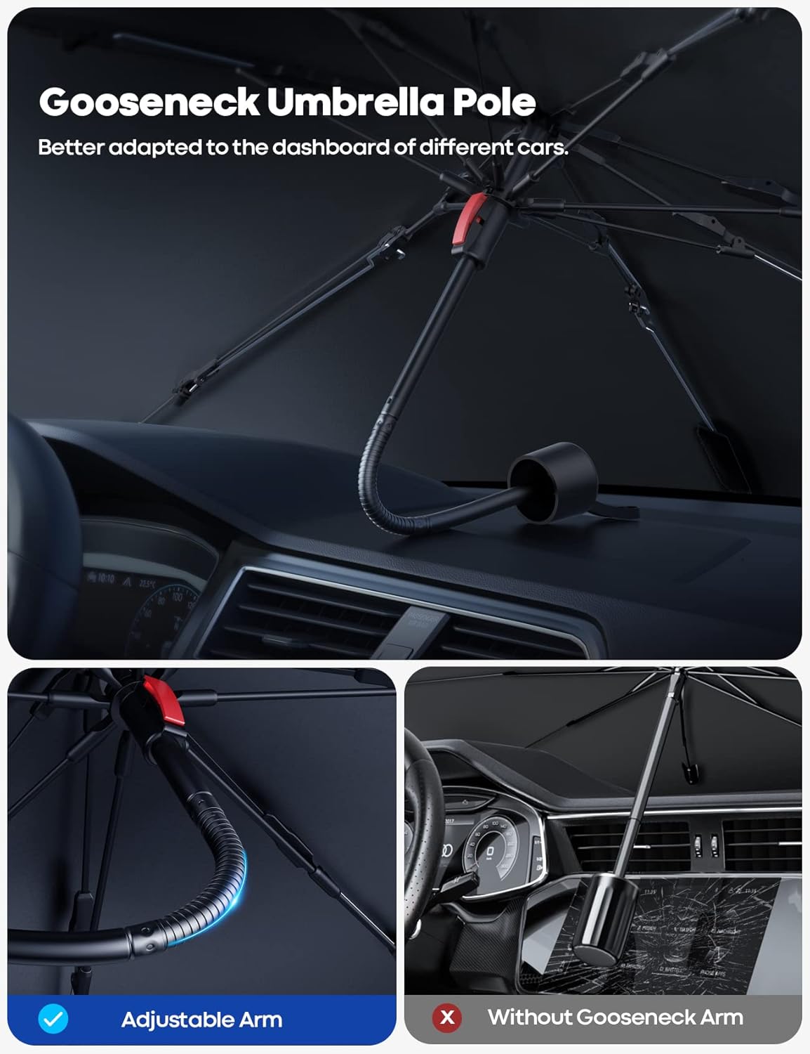 Home.Co - Car Sunshade Umbrella