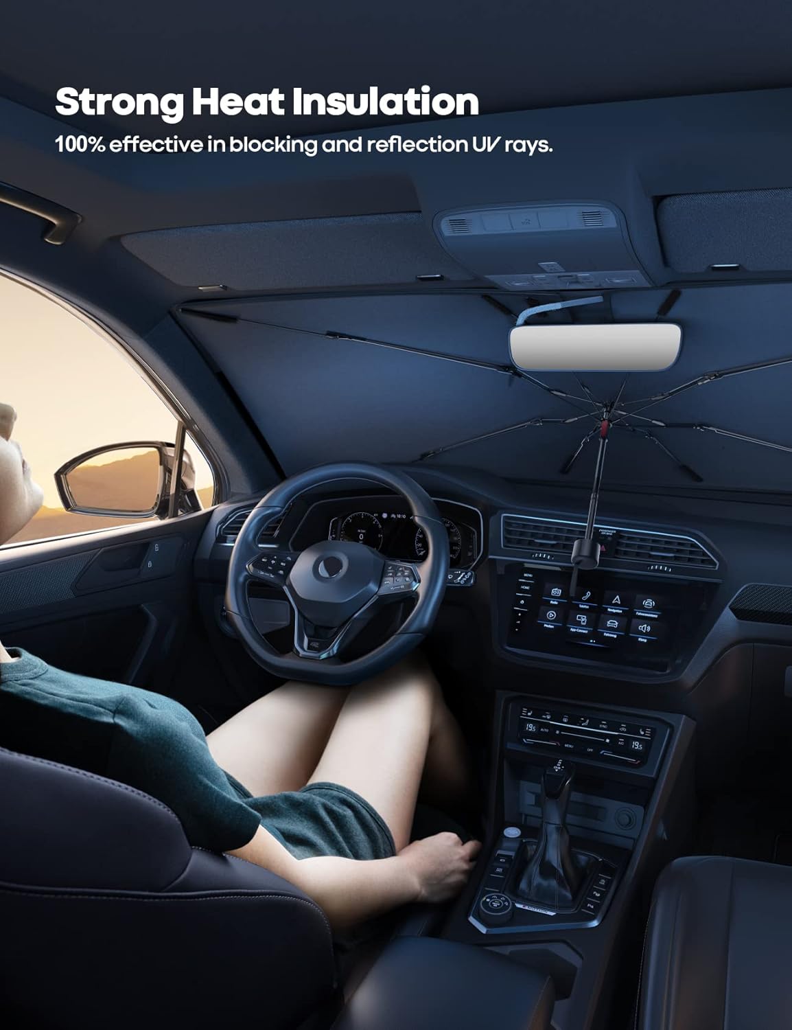 Home.Co - Car Sunshade Umbrella