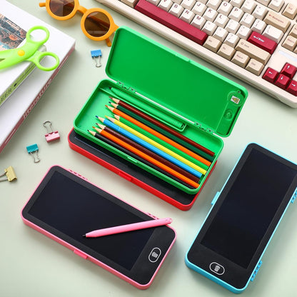 Home.Co - Writing Pad With Pencil Box (Random Color)