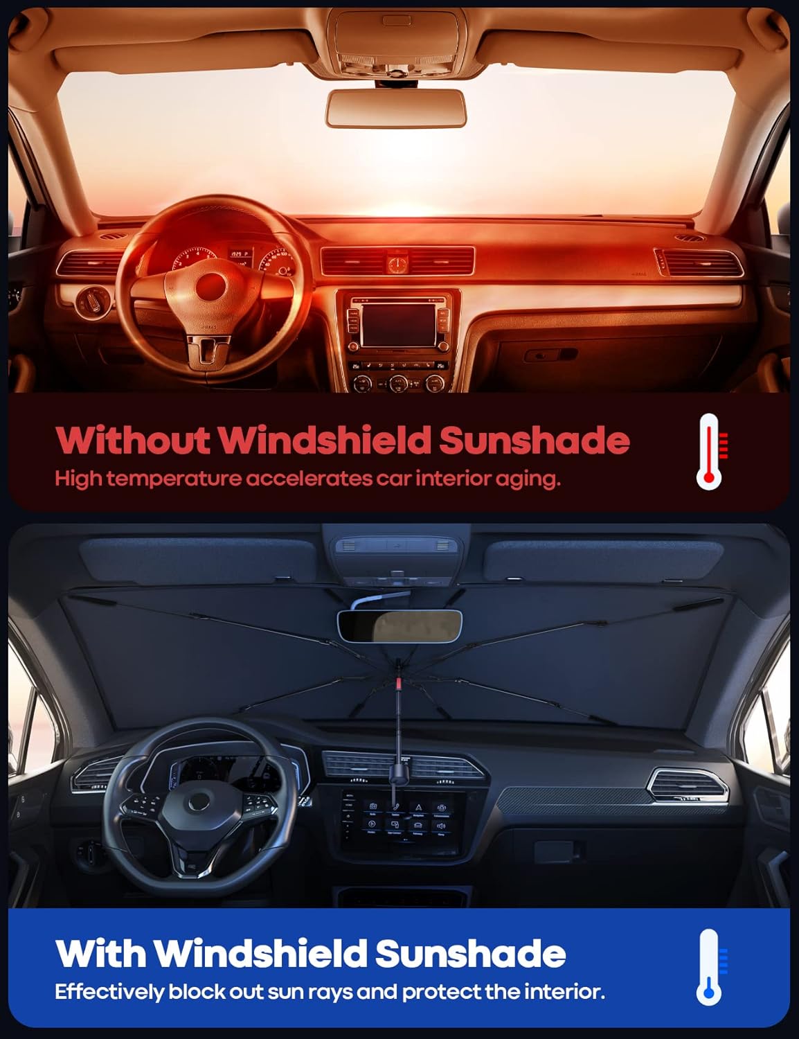 Home.Co - Car Sunshade Umbrella