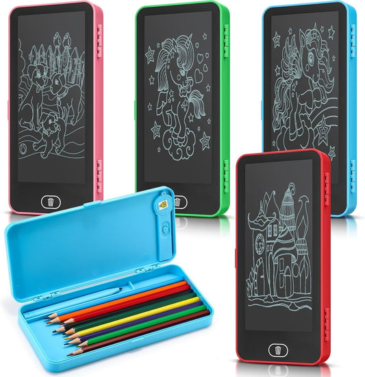Home.Co - Writing Pad With Pencil Box (Random Color)