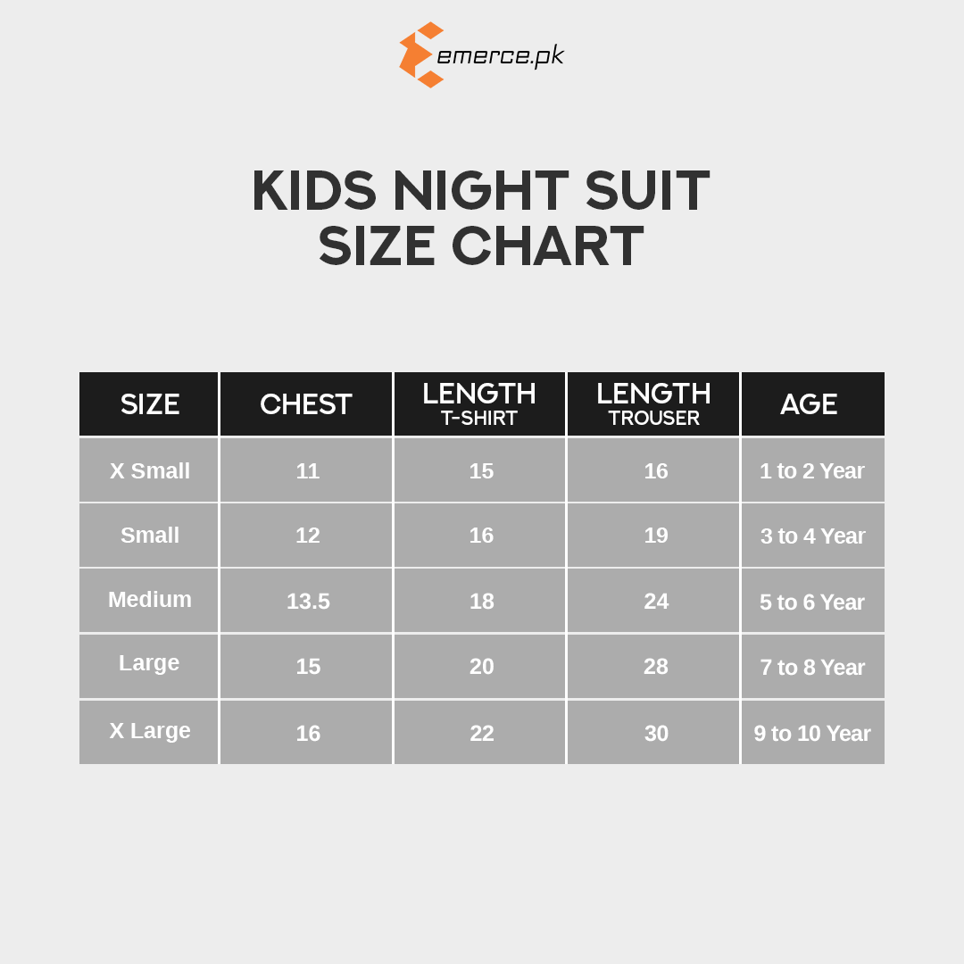 Emerce - Kids Dailywear Pj -011