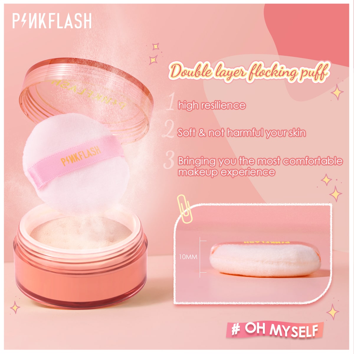 PINKFLASH - Lasting Matte Loose powder 111