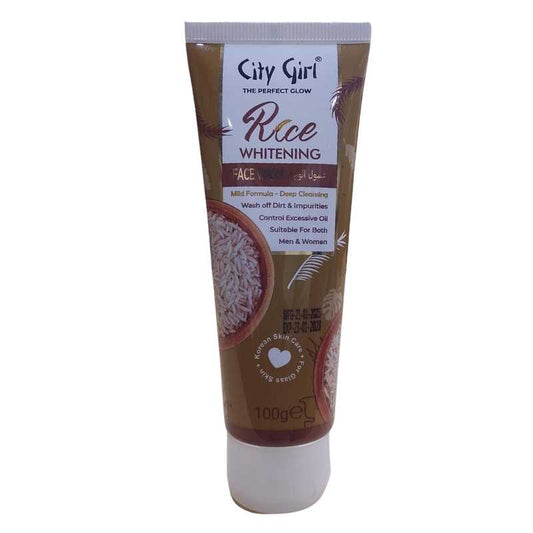 City Girl - RICE WHITENING FACEWASH 100G