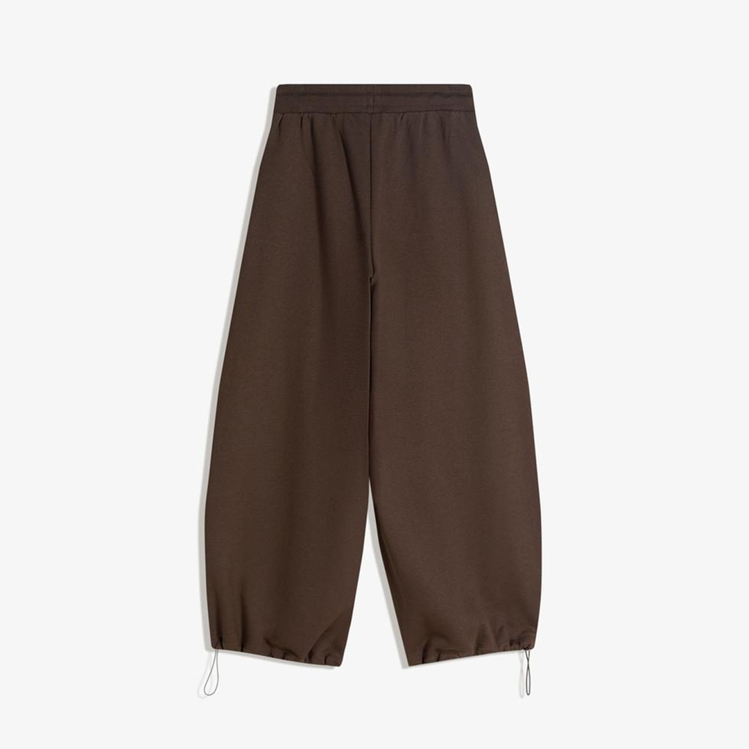 Vybe - Men Wide-leg Trouser With Adjustable Hem - Mocha