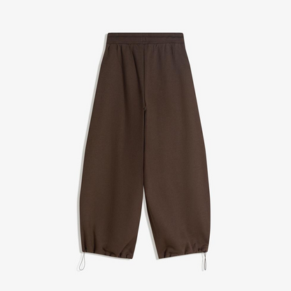 Vybe - Men Wide-leg Trouser With Adjustable Hem - Mocha