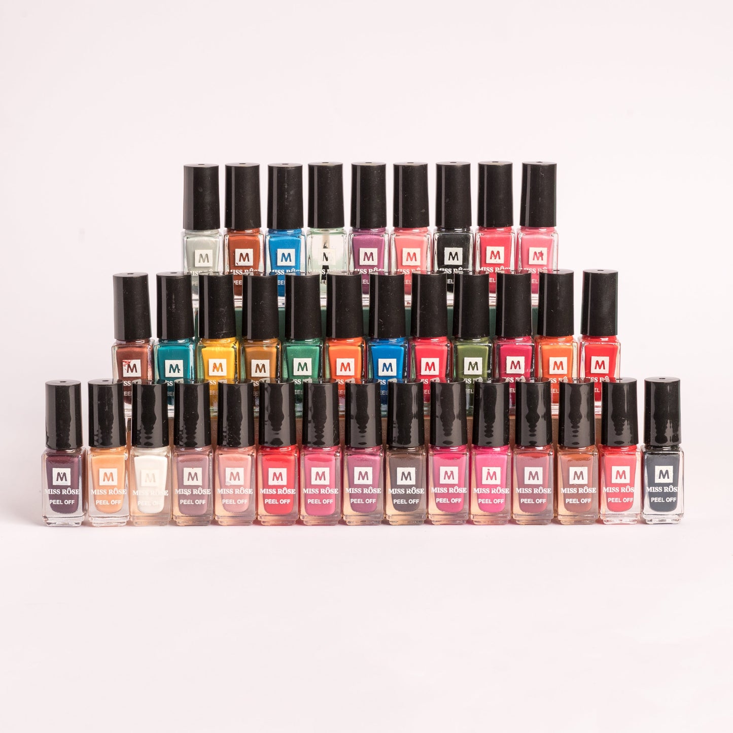 Colourme Peel Of Nail Paint 36pcs Miss Rose