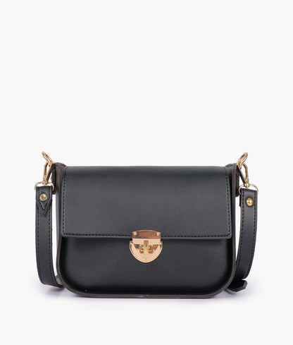 RTW - Black saddle bag with twist lock