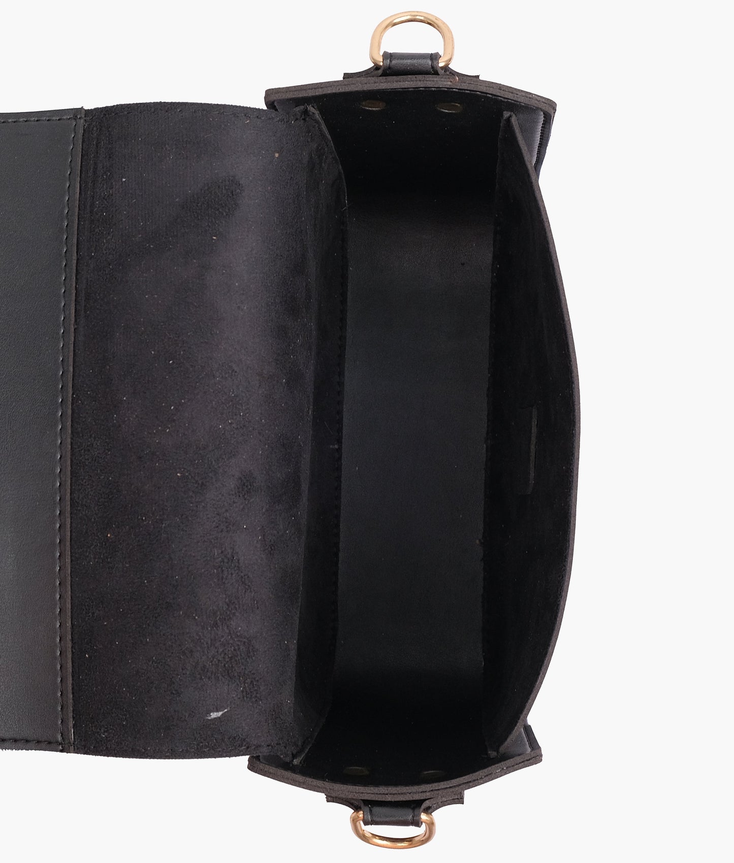 RTW - Black saddle bag with twist lock