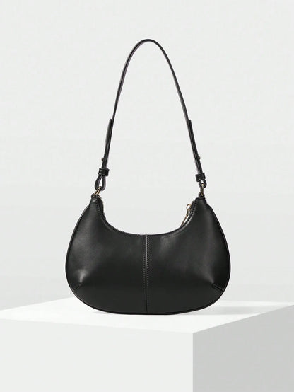 Shein - Motf Women Shoulder Bag Retro - Black