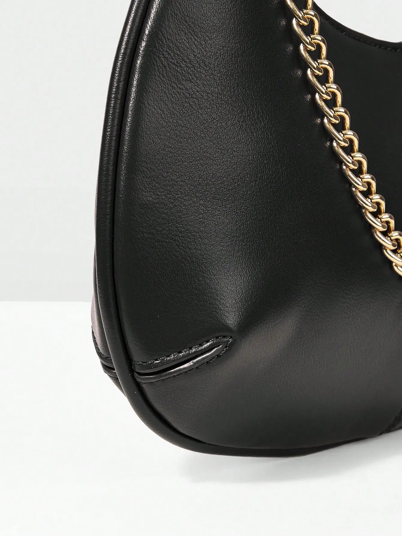 Shein - Motf Women Shoulder Bag Retro - Black