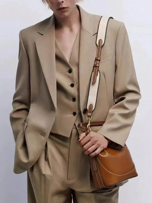 Shein - New Brown Pleated Drawstring Bucket Handbag - Brown