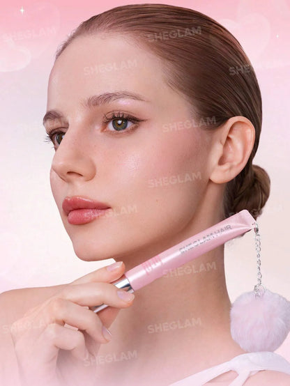 SHEGLAM Hair Cupid'S Charm Style Keeper Hair Mascara,Pink Frizz & Flyaway Hair Taming Wand,Hair Finishing Stick