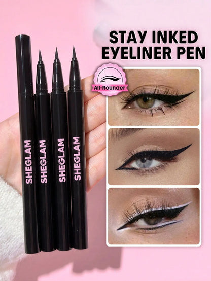 SHEGLAM Stay Inked Waterproof Eyeliner Pen - Black
