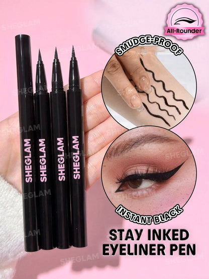 SHEGLAM Stay Inked Waterproof Eyeliner Pen - Black