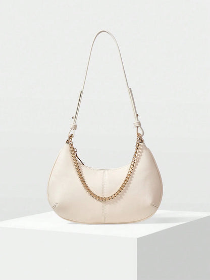 Shein - Motf Women Shoulder Bag Retro - Beige