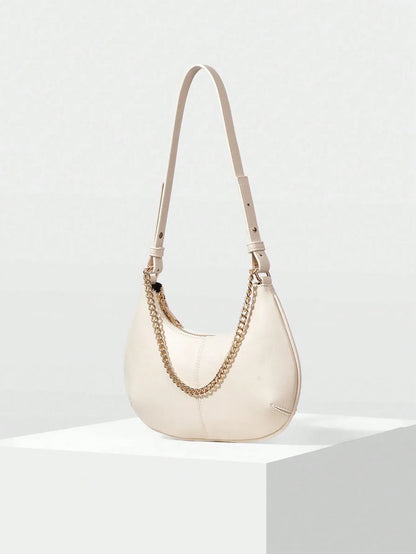 Shein - Motf Women Shoulder Bag Retro - Beige