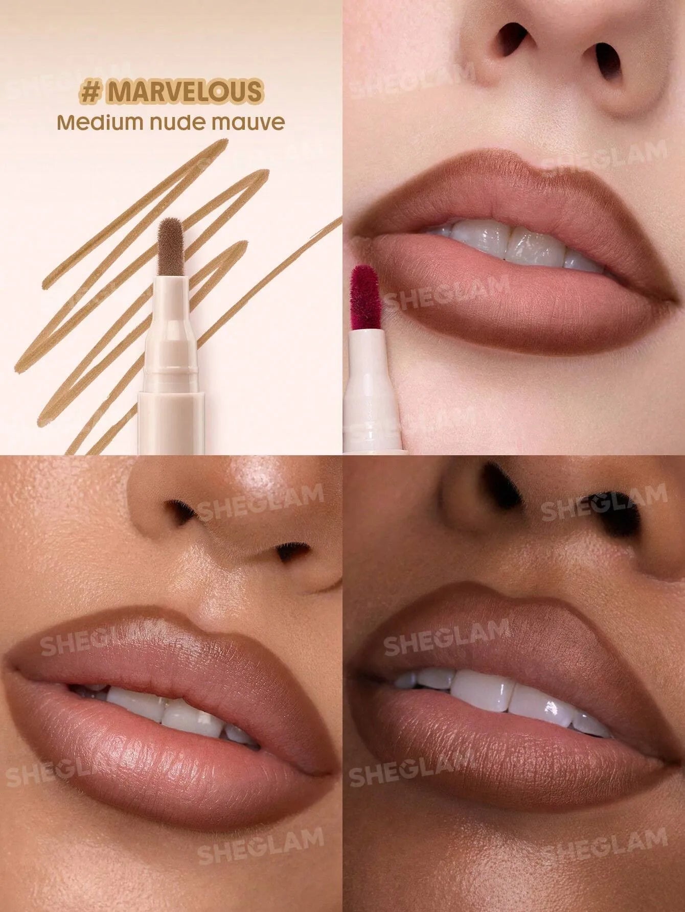 SHEGLAM True Stain Liquid Lip Liner