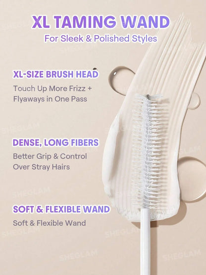 SHEGLAM Hair On The Glow Style Keeper Hair Mascara, Frizz & Flyaway Hair Taming Wand