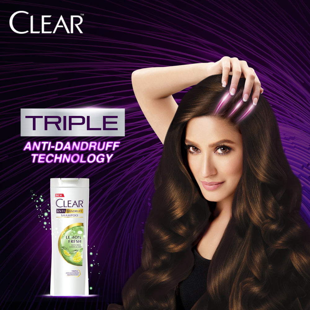 Clear Lemon Fresh Shampoo - 380ML