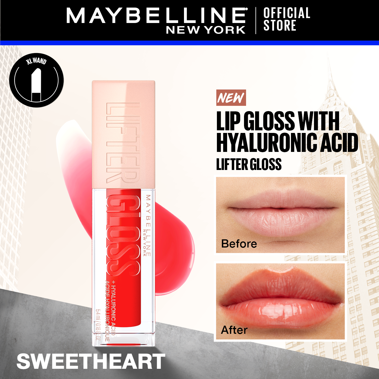 Maybelline New York - Lifter Gloss 023 Sweetheart