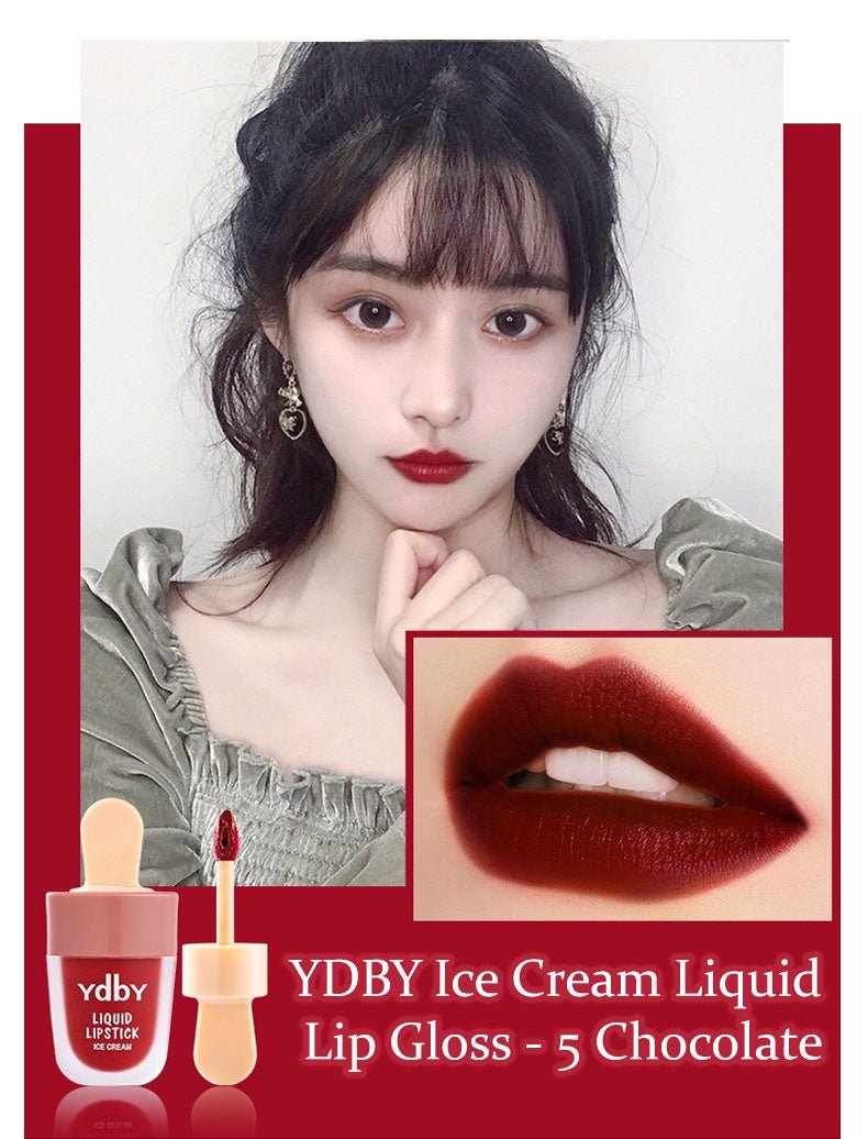 Colourme Matte Ice Cream Lip Gloss - 05 Chocolate